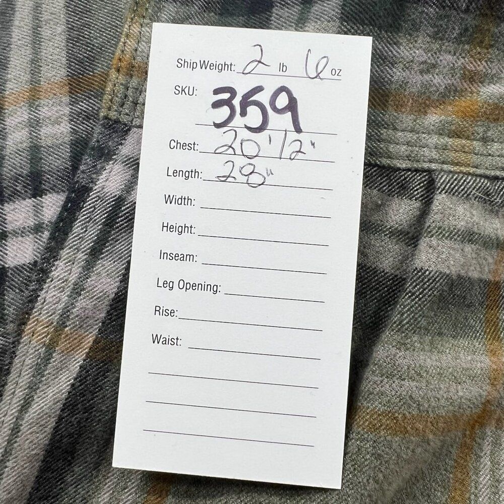 Carhartt Men's Relaxed Fit Plaid Flannel Shirt Sherpa Lined Shirt Jacket Size S - Picture 10 of 10